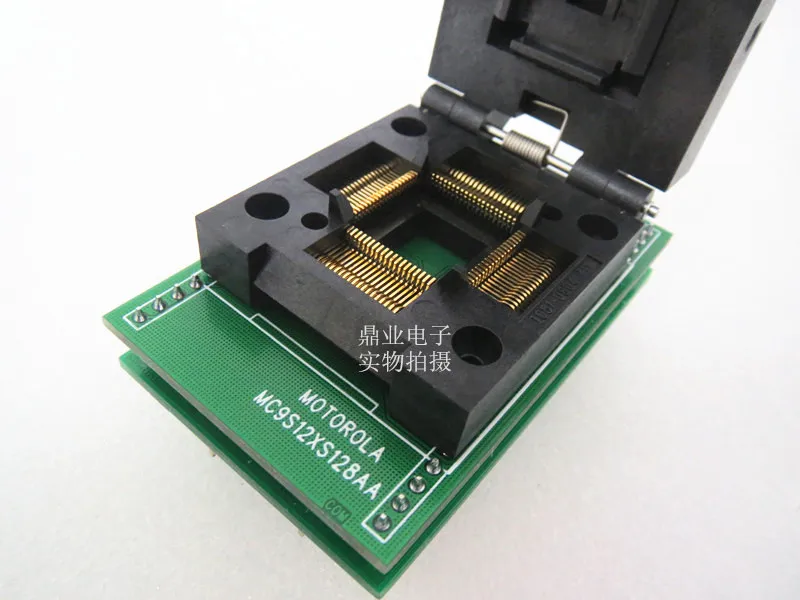 TA015A-B006 /TQFP80/QFP80  IC testing seat Test Socket test bench Burn-in Socket Programming seat
