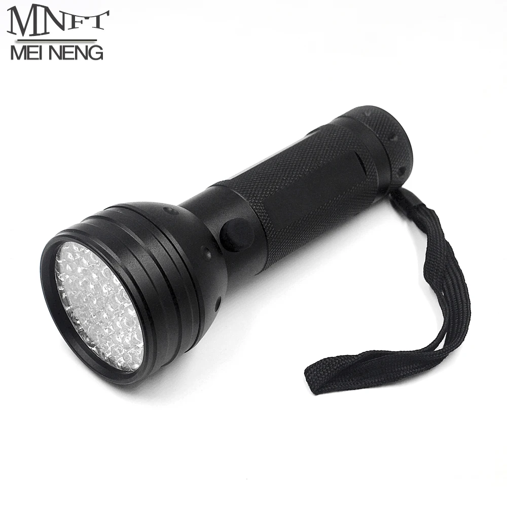 MNFT 1PCS 51 LED Ultraviolet led Flashlight Ultra Violet Invisible Ink Marker  DIY Nymph Head LOCA Glue Curing