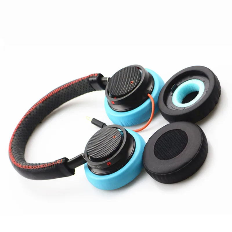 Сменные мягкие черные амбушюры из пены с эффектом памяти, Набор накладок для наушников Philips Fidelio M1, наушники