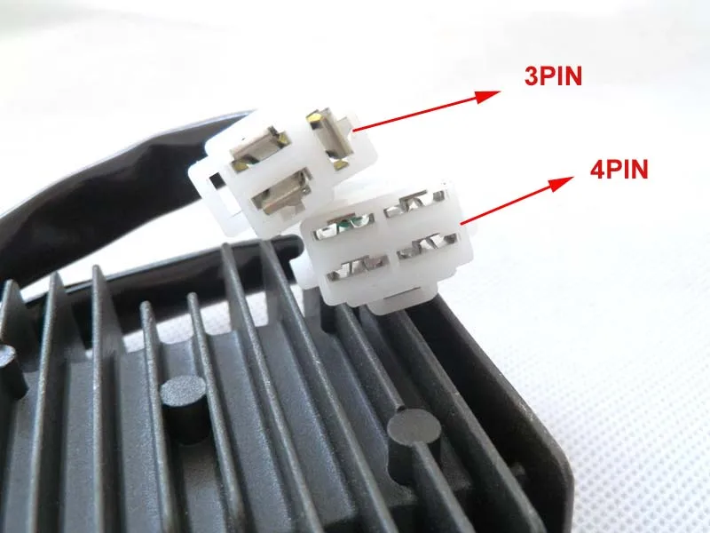 3 wires+4 wires Voltage Regulator Rectifier 7 Pins Wires for GY6 Scooter Moped Chinese Parts