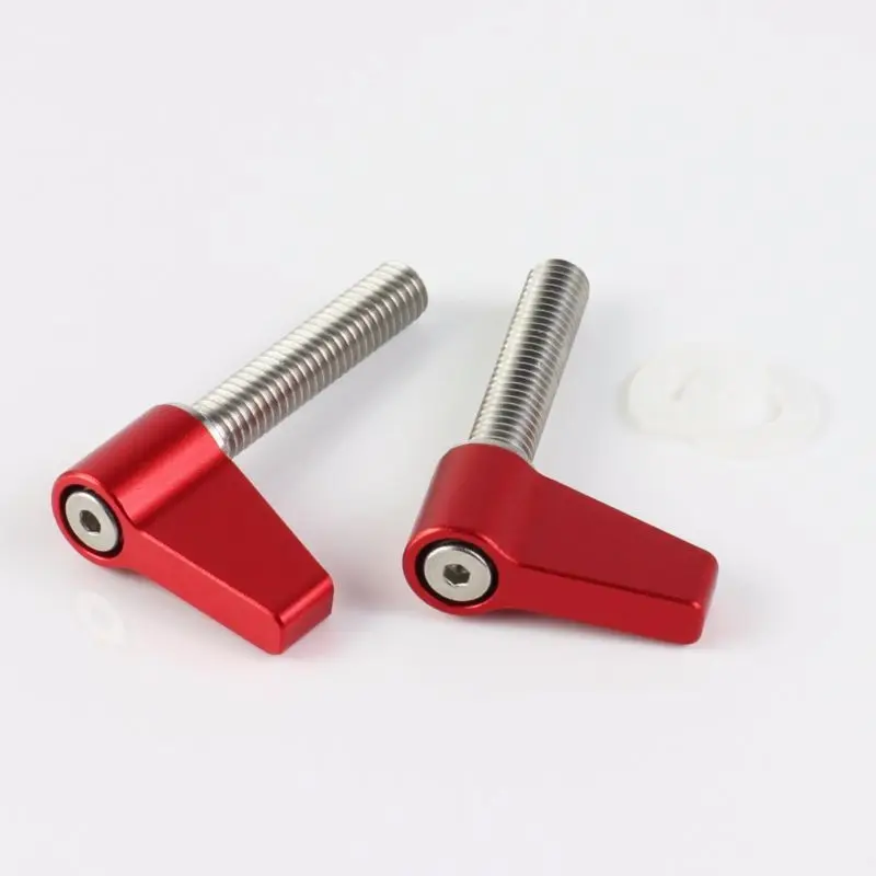 30mm de comprimento m6 polegar rathet wingnut parafuso fr dslr câmera rig 15mm haste sistema tripé acessórios 3-axis cardan estabilizador de mão