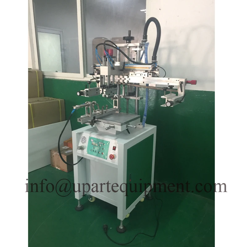 Semi Auto Flat and Round Silk Screen Printing Machine For Sale Flat/Cylinder Screen Printers Manufacture