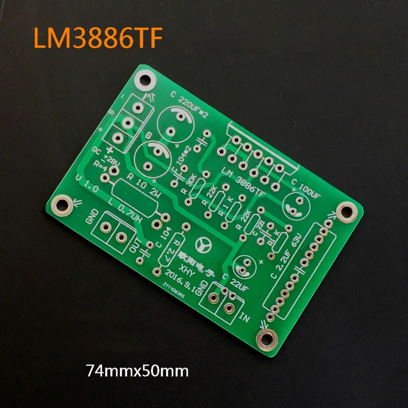 LM3886 LM3886T Mono เครื่องขยายเสียง AMP PCB