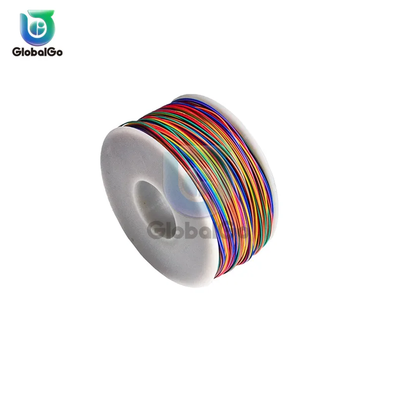 B-30-1000 280m Electronic Conductor Wire Connector 30AWG Wrapping Wire Tin Plated Copper Cable Breadboard Jumper Line