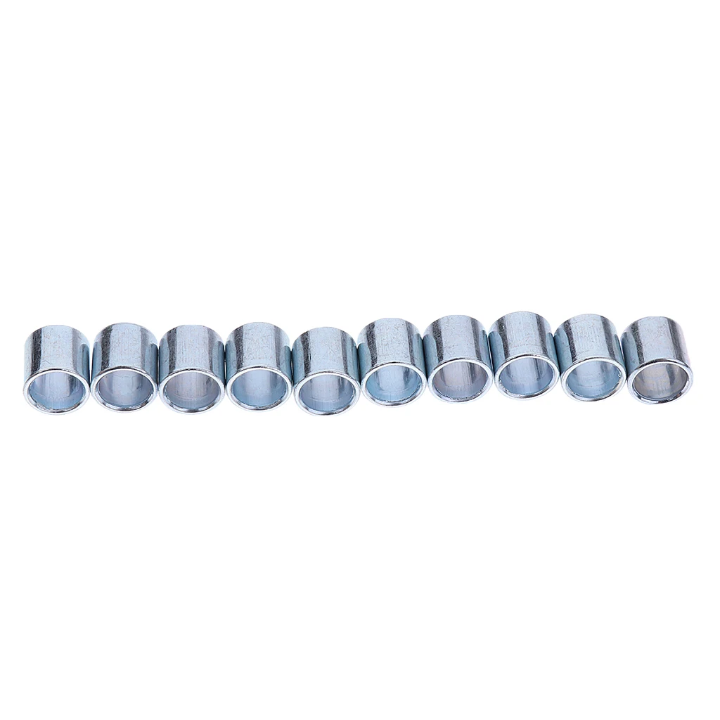 10pcs 10mm Inline Roller Skating Wheels Bearing Spacers Roller Skate Wheels Replacement Skateboard Wheels Bushed Bearing Scooter