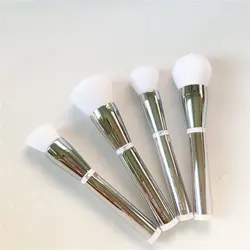 IT Heavenly Skin 702 703 704 Full Coverage Foundation Makeup Brushes Synthetic Silver Handle Luxury Beauty Cosmetics Tools