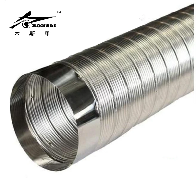 Pipa Stainless Steel 50Mm Diameter 1Meter Panjang Udara Panas Gas Resistance Bisa Ditekuk Acak