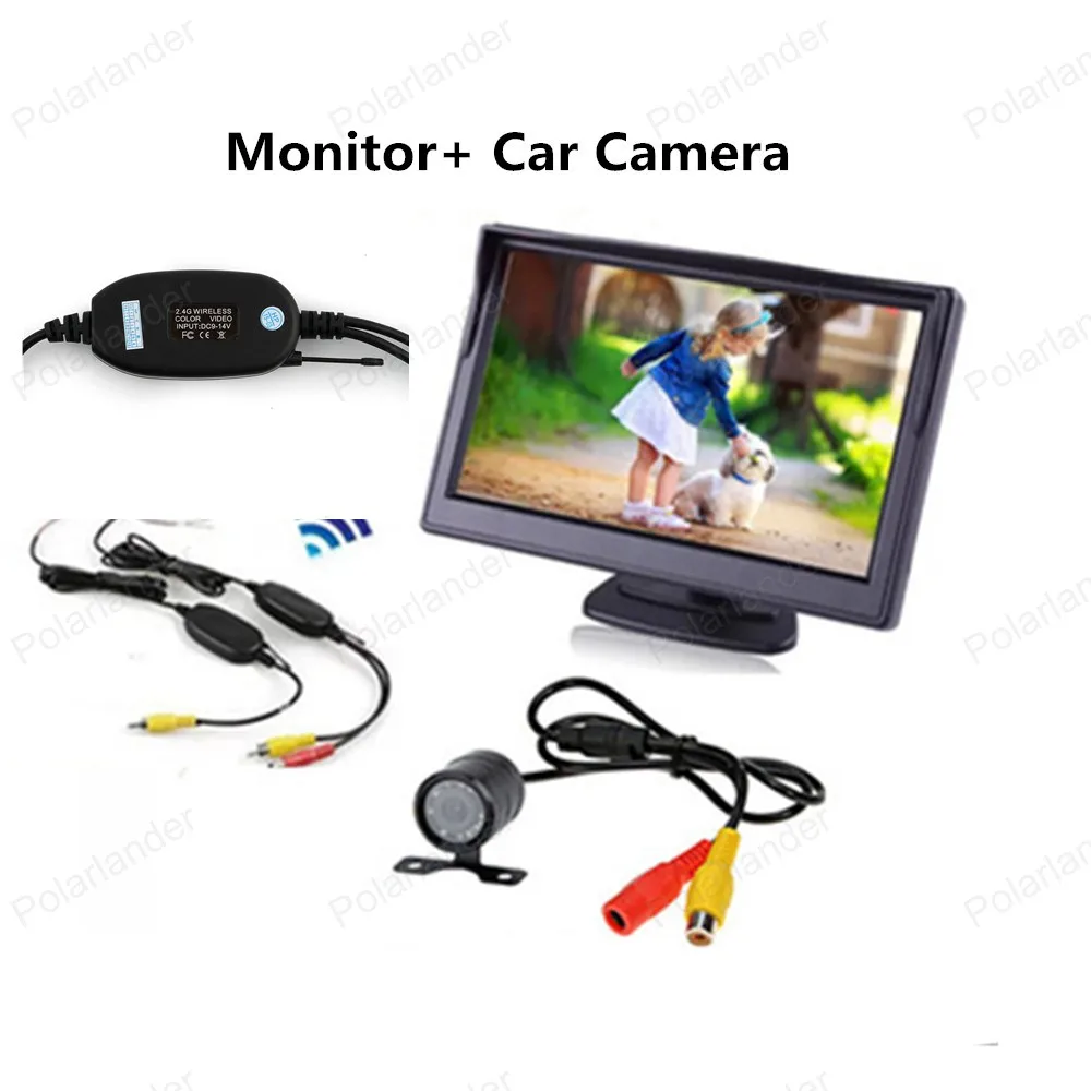 

480x234 Rear View Monitor 4.3 Inch TFT LCD Color Display Pocket-sized Rear View Monitor with 2-channel Video Input