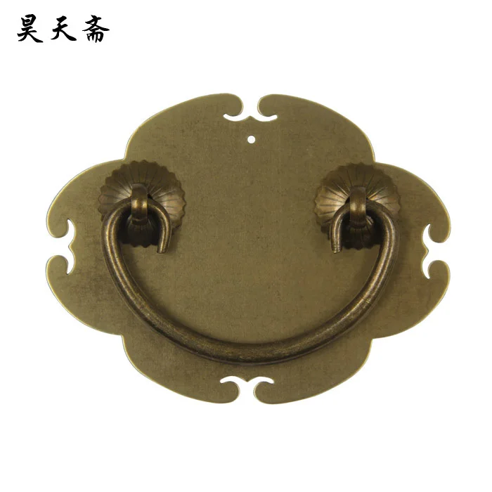 

[Haotian vegetarian] antique classic wishful copper handle antique copper drawer handles HTD-189