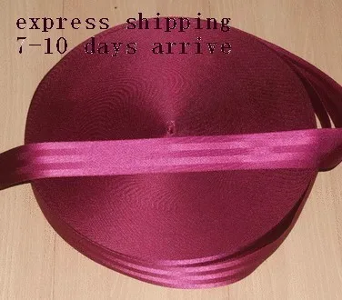 60 meters Roll Seat Belt Webbing Safety Strap Maroon Color 48mm Wide 5 Bars