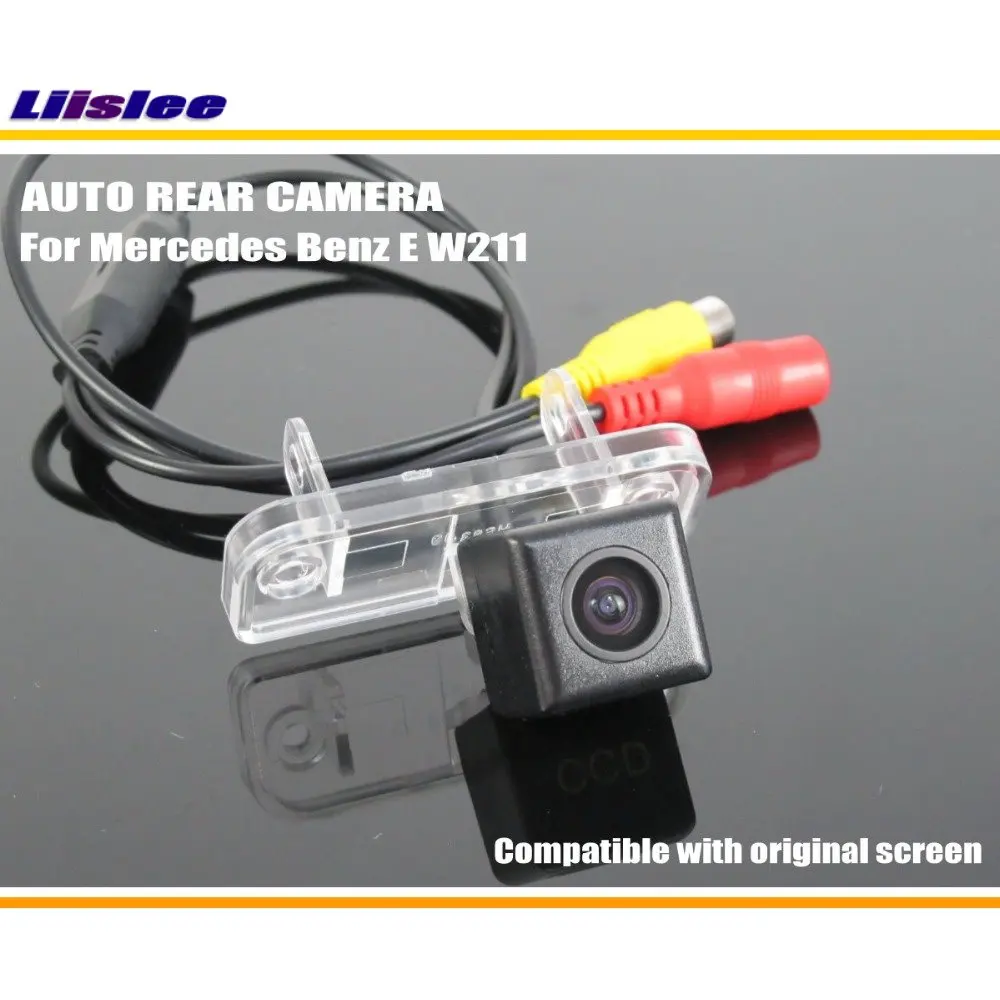 For Mercedes Benz E W211 E280/E300/E320/E350/E500 2002-2009 Car Backup Camera Rear View OEM Display Reverse Image Upgrade