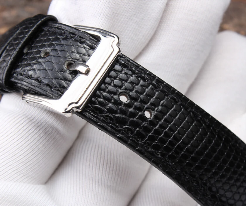 18mm 20mm 22mm 24mm MAN New Top Grade Lizard pattern Genuine Leather Watch BAND Strap Free Shipping