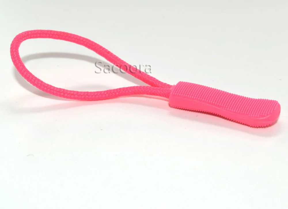 10 Stück/Packung Mix Color Cord Zipper Pull Puller End Strap für Bekleidung Reisetasche Zubehör