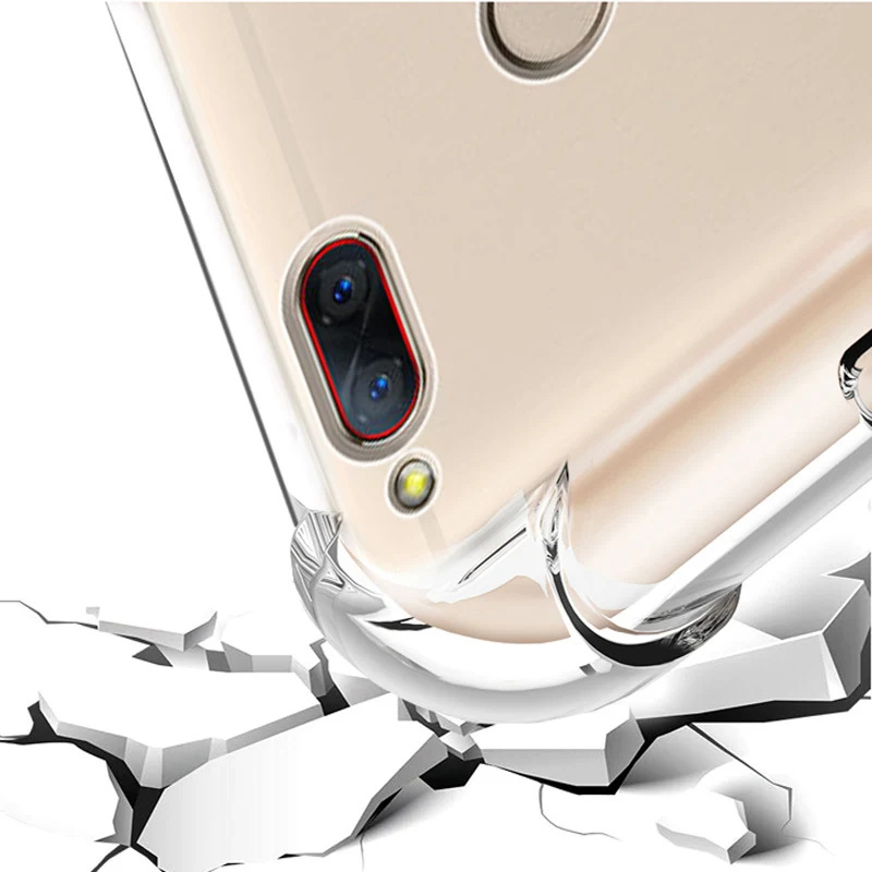 Coque For Nubia Z17 Mini S Case Capa Soft Transparent TPU Airbag drop Cover Phone Cases For Nubia Z 17 Mini S  back shell