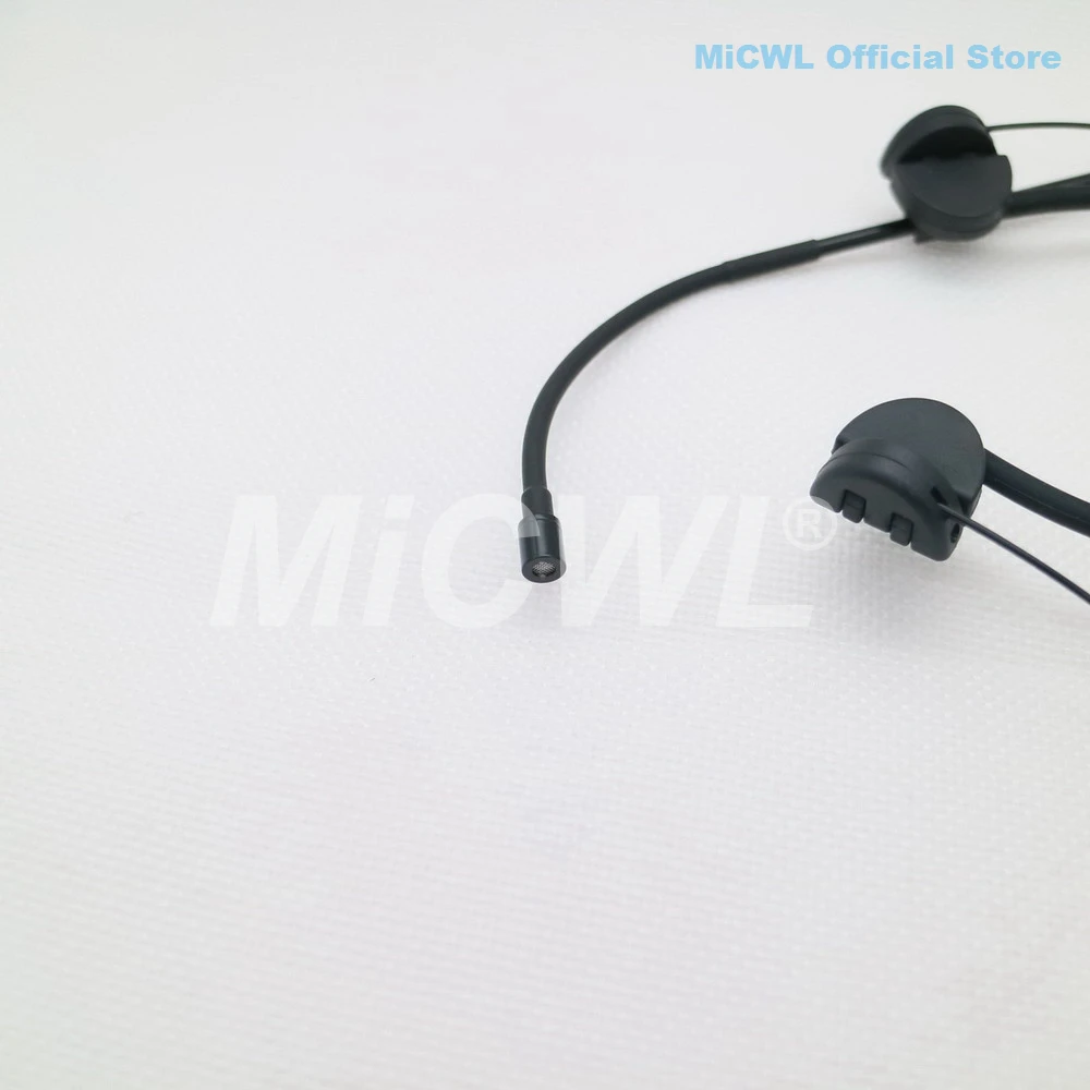 ชุดหูฟัง Headworn ไมโครโฟนสําหรับ Shure พับ Earset MIC ไร้สาย BeltPack เครื่องส่งสัญญาณ TA4F MINI XLR 4Pin MiCWL E6i สีดํา Beige