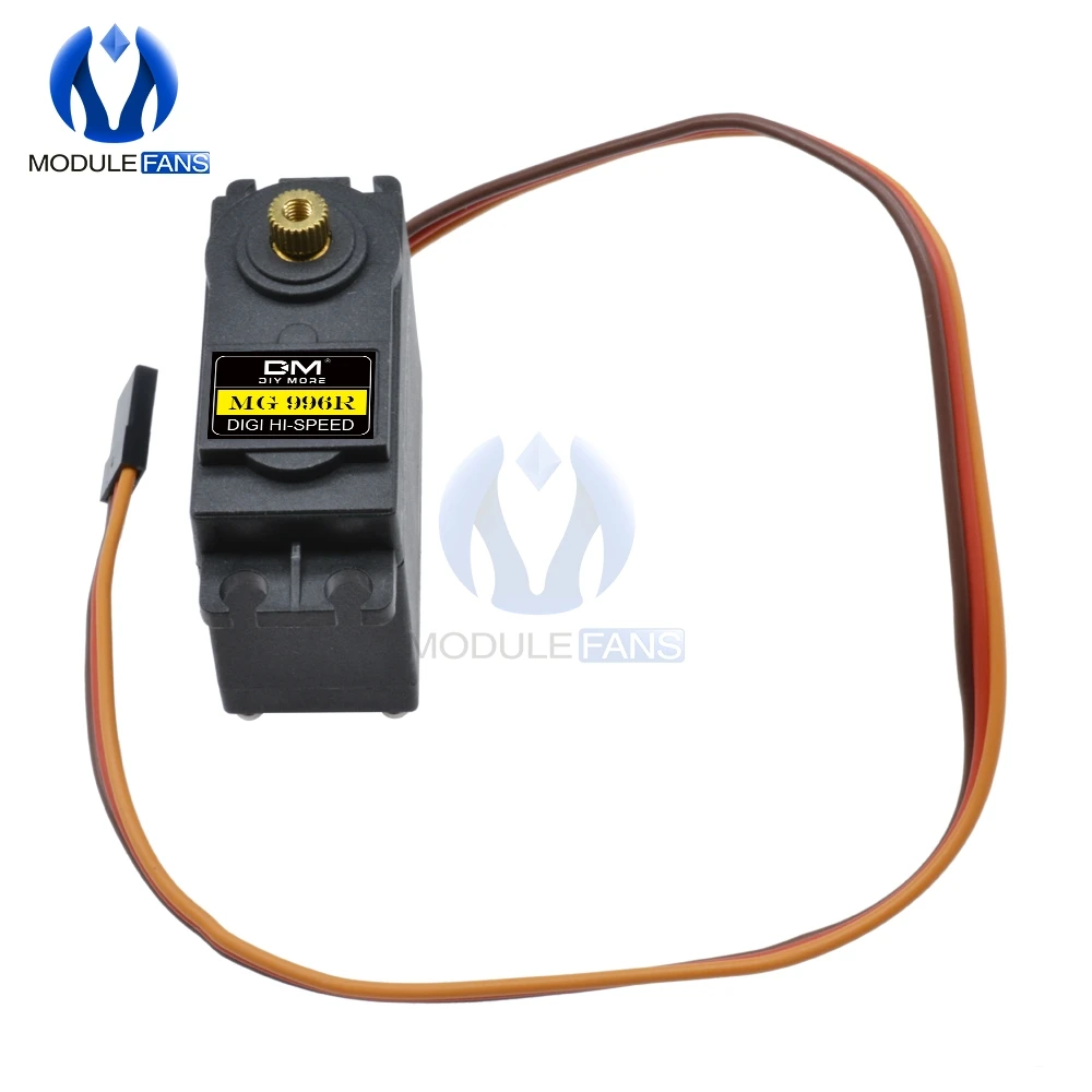 MG996 MG-996R Metallgetriebe Digital RC Servomotor Hohes Drehmoment Hubschrauber Boot Auto Drehmoment RC AUTO – Detail 4