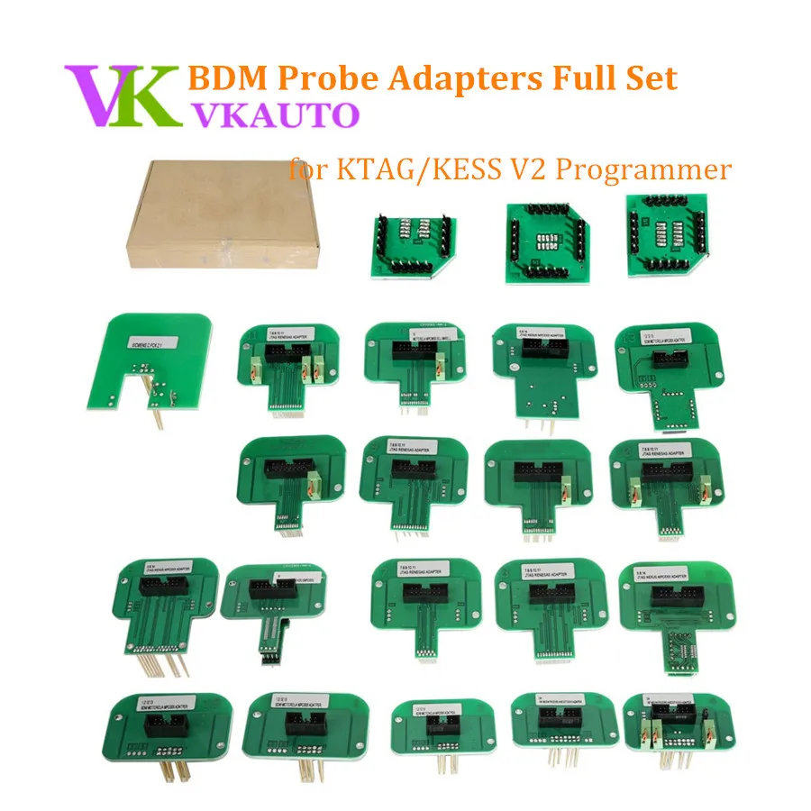 BDM Probe Adapters 22PCS Full Set Work with ECU Programmer