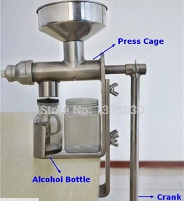 Hand Operated Oil Press Machine for Family Oil Extractor Oil Presser SD-03