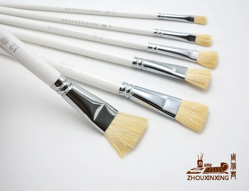 Кисть для рисования гуашью, 6 шт./компл.