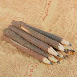 5/10PCS Crafts Art Pencils Overvalue Branch And Twig Graphite Wood Pencils Work Stationery School Supplies