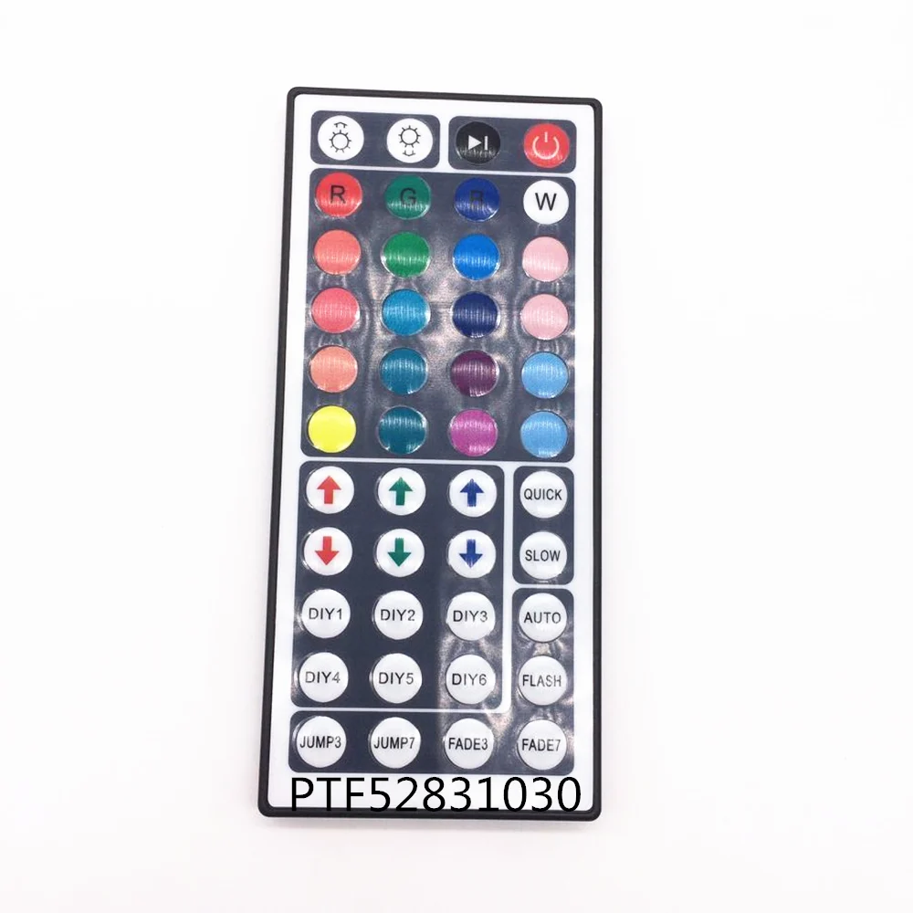 Led Controller 44 Keys LED IR RGB Controler LED Lights Controller IR Remote Dimmer DC12V 6A For RGB 3528 5050 LED Strip
