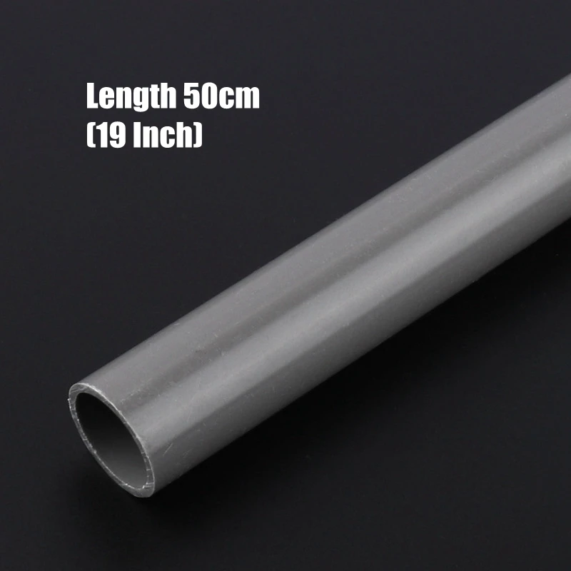 1pc O.D 20 25mm PVC Pipe Length 50cm 19