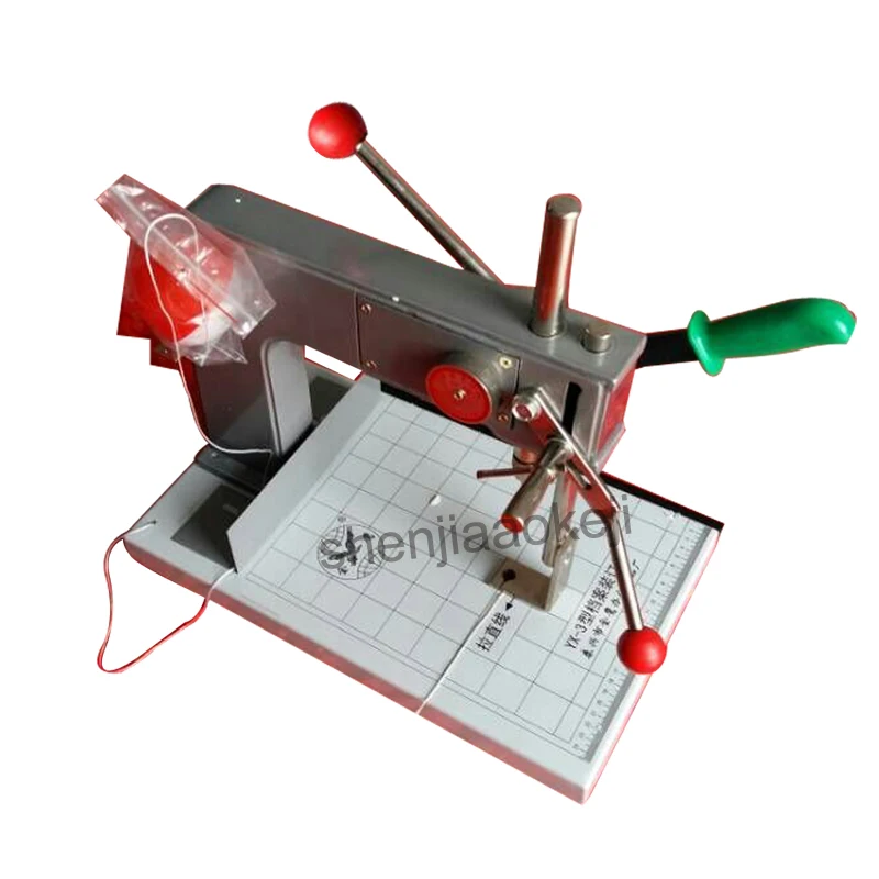 Manual Bookbinding machine YX-3 punching machine paper binder machine personnel file drilling machine