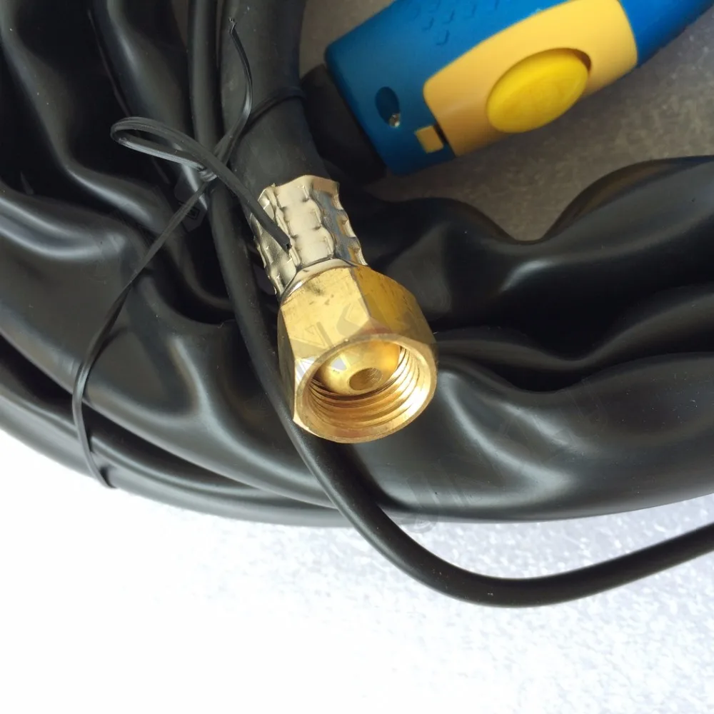 WP26 WP-26 raffreddato ad aria Tig saldatura torcia 8M maniglia blu potenza & Gas intero M16 * 1.5 dado