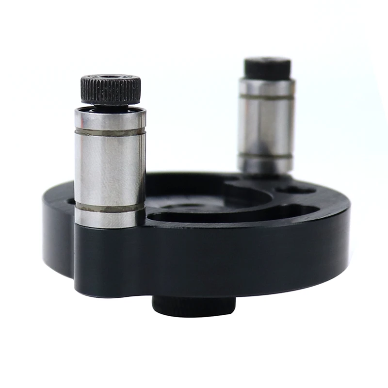 6/8/10mm Verticale Tasca Foro Jig Autocentrante Dowelling Giga Foro Puncher Locator Guida della Fresa Per la lavorazione del legno Strumenti di Carpenteria