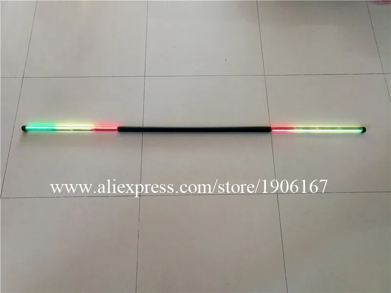 Full Color 160cm Led Long Stick Pixels Led POI Magic Sticks LED Programmable Performances For Party Show Led Stage Props