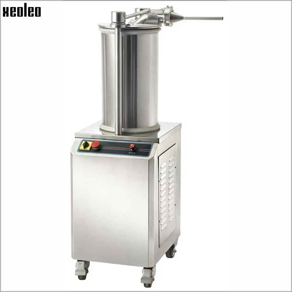 

XEOLEO 26L Commercial Sausage Stuffer Automatic Sausage Filler Stainless Steel Hydraulic Electric Sausage Filling Machine