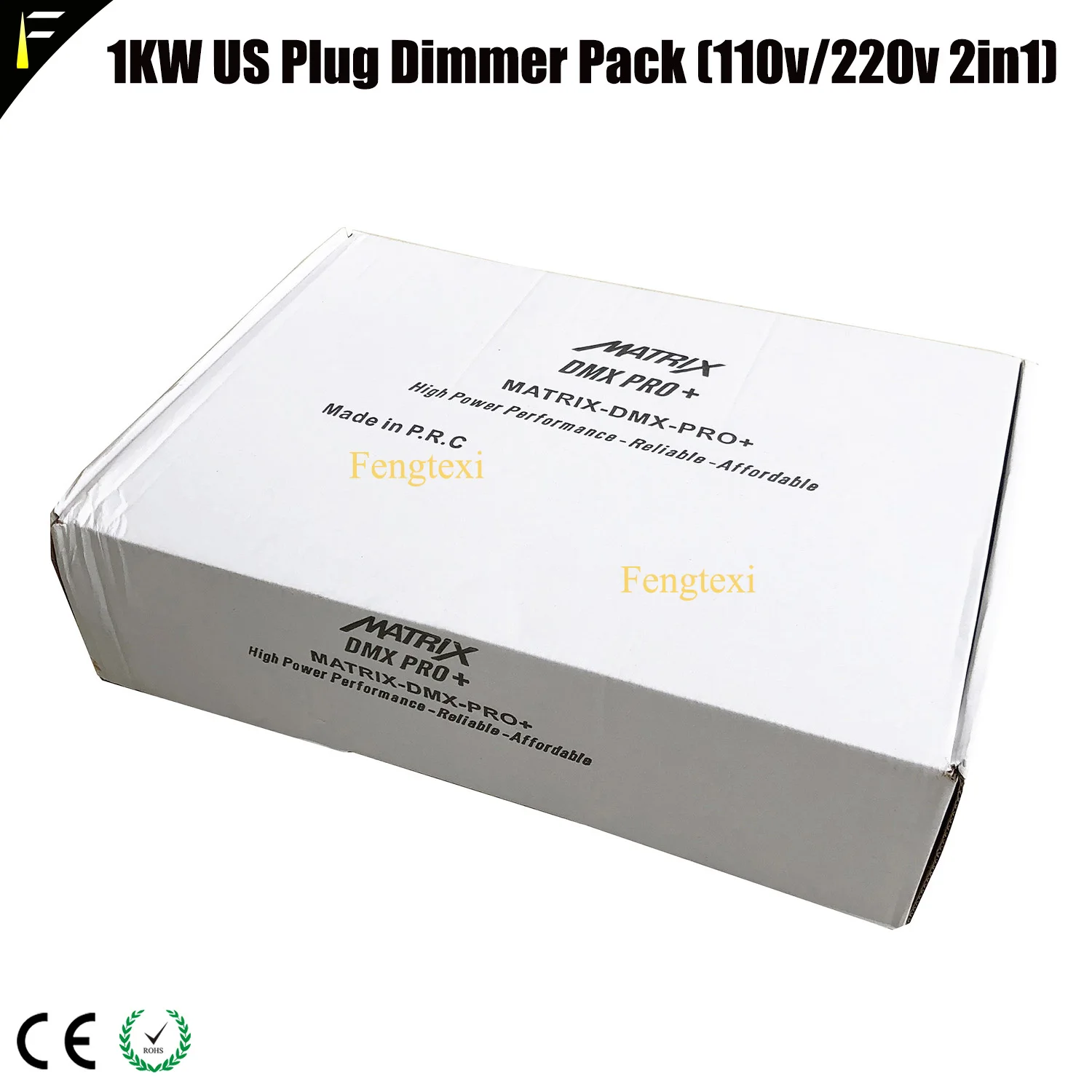 4CH/ 4 Channel 1kw DMX US Dimming Pack Controller With US Plug 110v/220v Each Channel 1KW