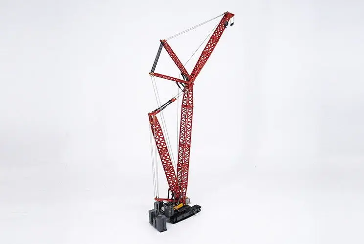 Collectible Alloy Model Toy Gift 1:120 Scale SANY SCC4000 Crawler Crane Tower Engineering Machinery DieCast Toy Model Display