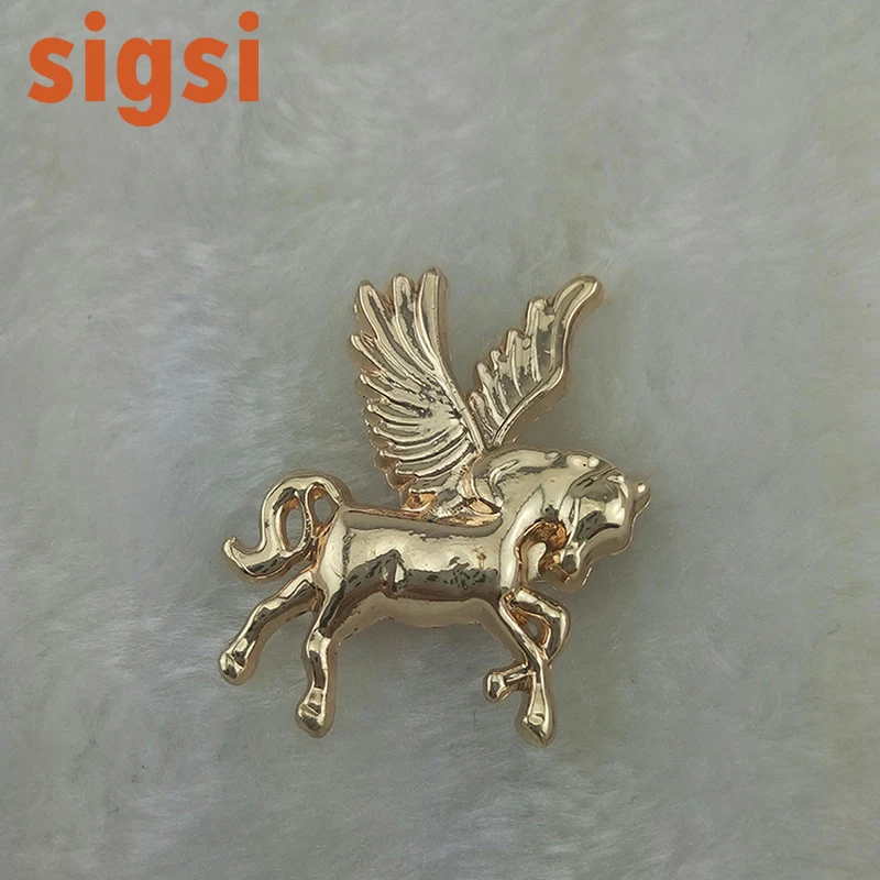 Fashion Jewelry animals 25mm dressage alloy horse brooch pin for gift/party/wedding invitation