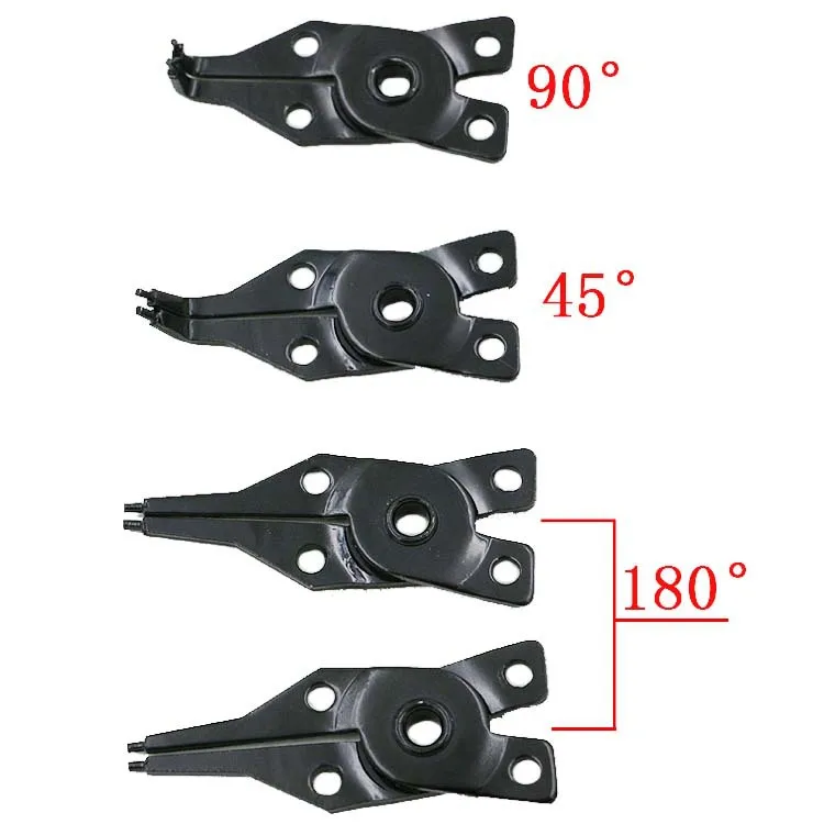 4 IN 1 pinze multifunzionali per anelli elastici utensili multipli strumento multi-crimpatura rimozione dell'anello esterno interno pinze per anelli elastici di sicurezza