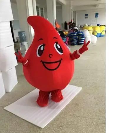 Dewasa Baru Penjualan Terbaik Drop Darah Maskot Kostum Natal Kostum Halloween Kostum Maskot