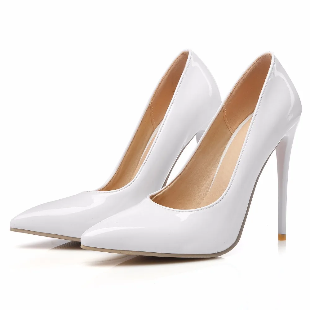 Big Size Sale  34-47 Apricot New Fashion Sexy Pointed Toe Women Pumps Platform Pumps High Heels Ladies Wedding  Party Shoes 8-10