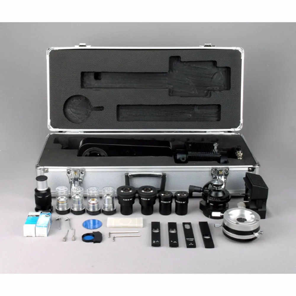 EPI Supplies50X-1000X EPI Trinoculare Polarizzazione Microscopio Trinoculare Infinity-AmScope Infinity Polarizzazione Microscopio + 8MP Fotocamera