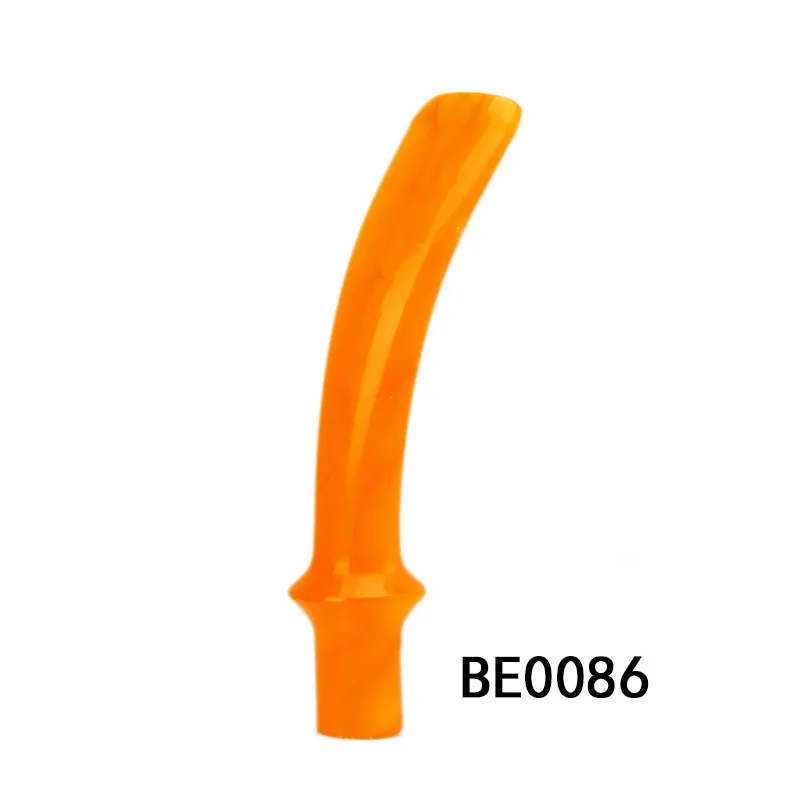 RU-MUXIANG Colorful Tobacco Pipe Stem Replacement Smoking Pipe Mouthpieces be0080-be0117