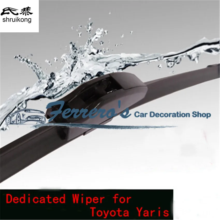 2pcs/Lot For Toyota Yaris 2006-2011 Car Styling Stickers Wiper Blades 24