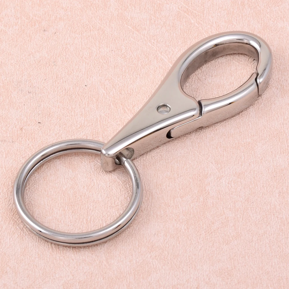 IJK0036 Wholesale or Retail Superior Quality 316L Stainless Steel Key Clasp Women Man