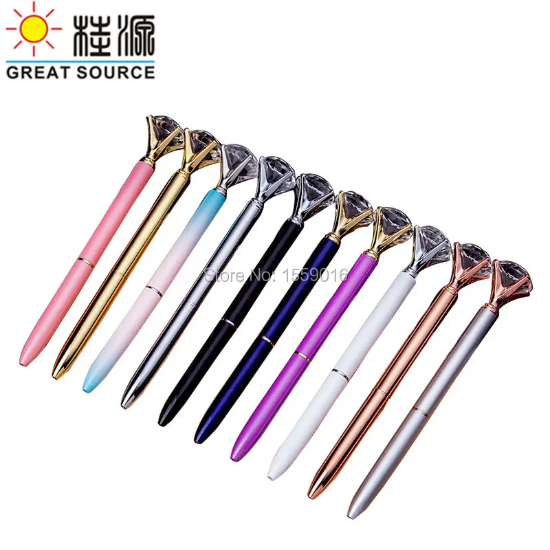 MQQ ballpoint Pen 0.5mm tip 5pcs Per Lot   blue and black ink with 5pcs Pen core Free Shipping