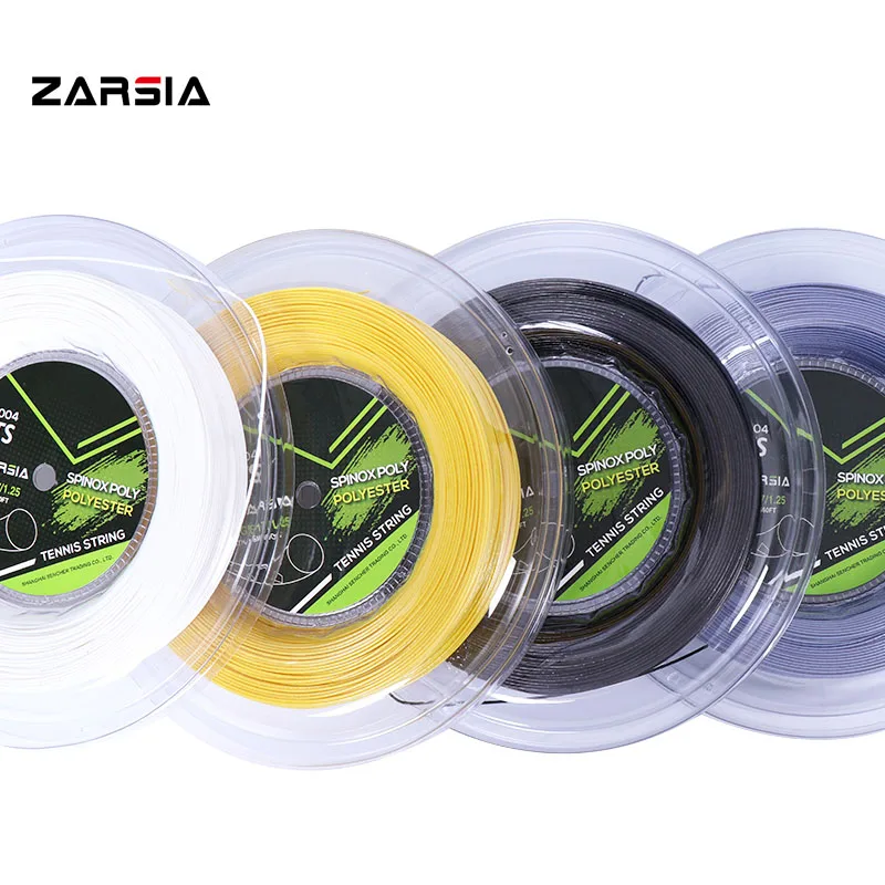 200m big banger Genuine ZARSIA ALU rough Quality tennis strings 1.25mm 17 Gauge tennis racket ZTS004