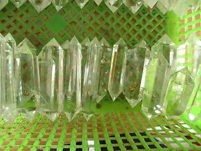 

WHOLESALE PRICE! 2.2lb NATURAL Quality CRYSTAL Quartz DT WAND POINT HEALING