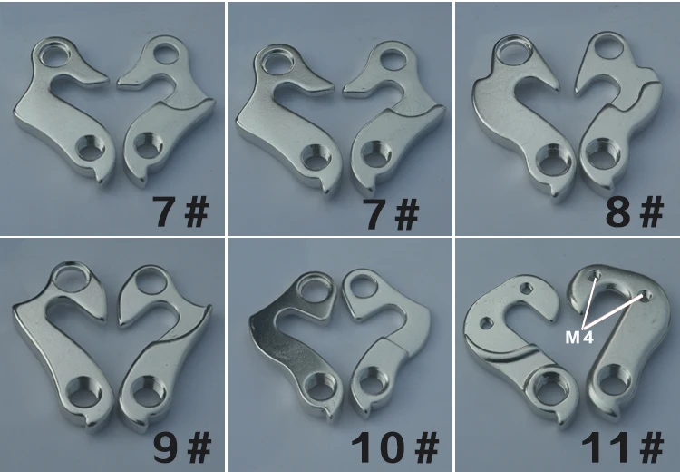 1-21NEW MTB Mountain Bike Bicycle Rear Derailleur Hanger,Frame Dropout, Drop out, Gear Mech Hangers