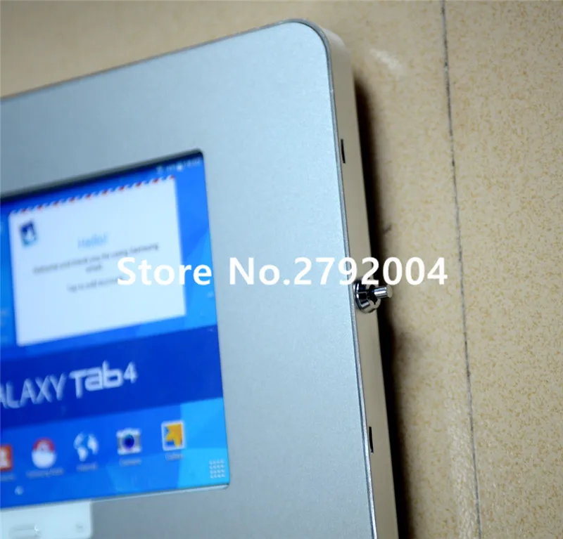 Pendure a parede, suporte samsung tablet pc de 10.1 polegadas, o maior suporte pode ser personalizado para colocar 12.2 polegadas lisas