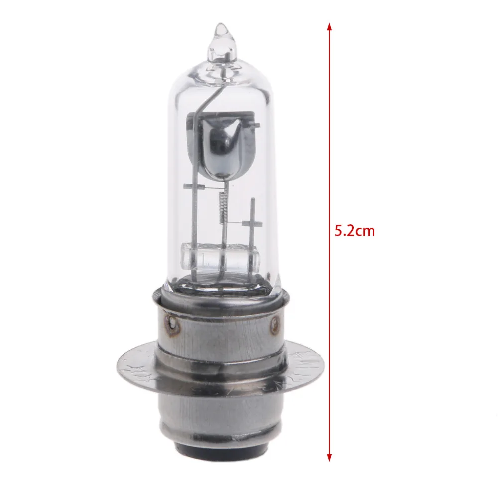 P15D-25-1 DC 12V 35W White Halogen Headlight Bulb Lamp For Motorcycle Electric Vehicle