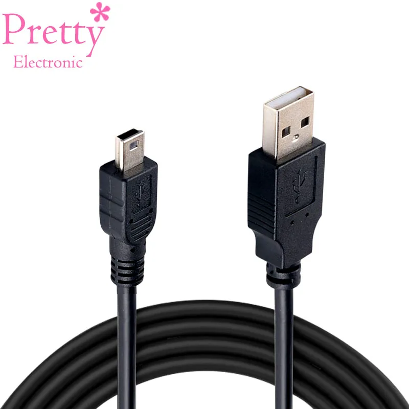 Mini USB Cable Mini USB to USB Fast Data Charger Cable Male to Male For Cellular Phone Digital Camera HDD MP3 MP4 Player Tablets