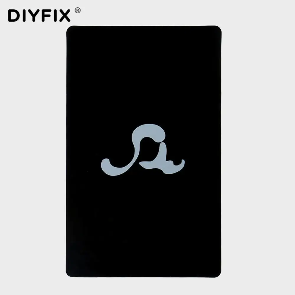 Diyfix esteira de armazenamento de parafuso magnético, mini almofada de trabalho macio, ferramentas manuais para reparo de celular