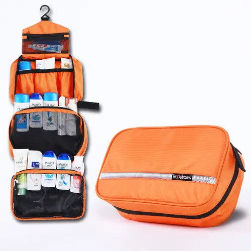 Men Large Waterproof Makeup Bag Male Female Travel Beauty Cosmetic Organizer Case Big Necessaries Make Up Women Toiletry Pouch - Image 6